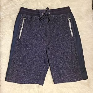 Free Planet Navy Sweat Shorts